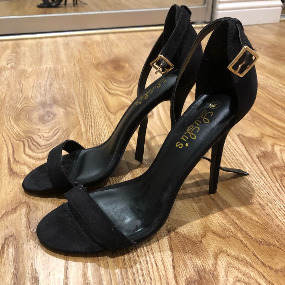 Black heels